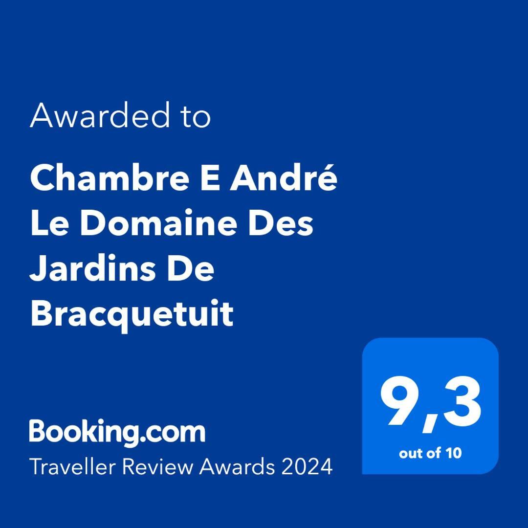 Chambre E Andre Le Domaine Des Jardins De Bracquetuit Ngoại thất bức ảnh